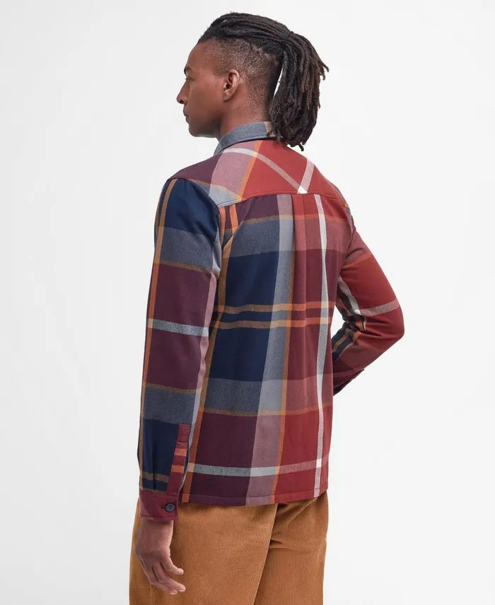 Lannich Overshirt Brackencroft Tartan Men Barbour Shirts