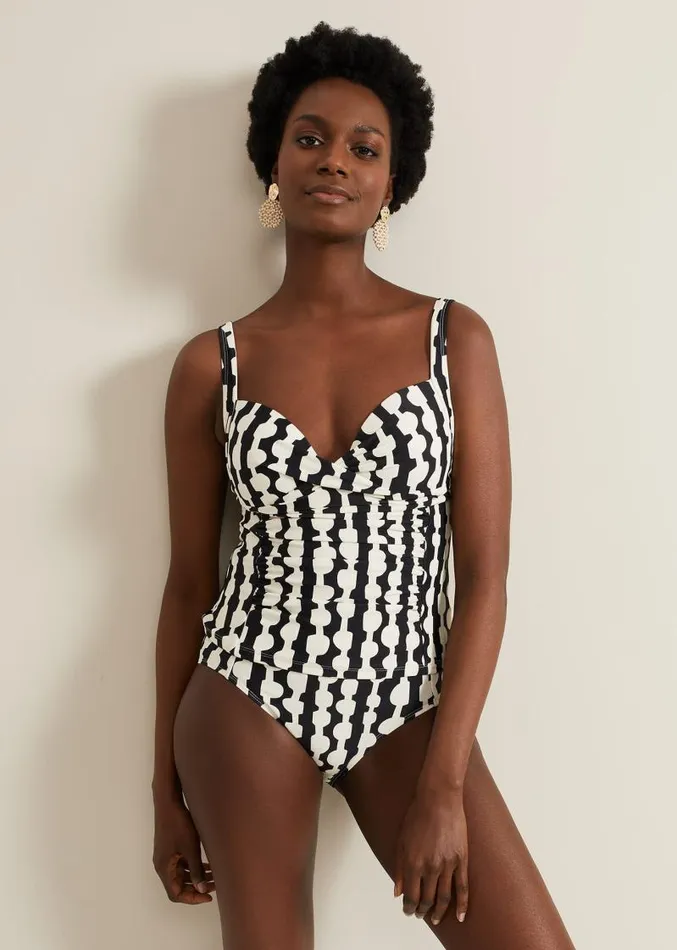 Lara Tankini Bottom Black Women Phase Eight Swimwear