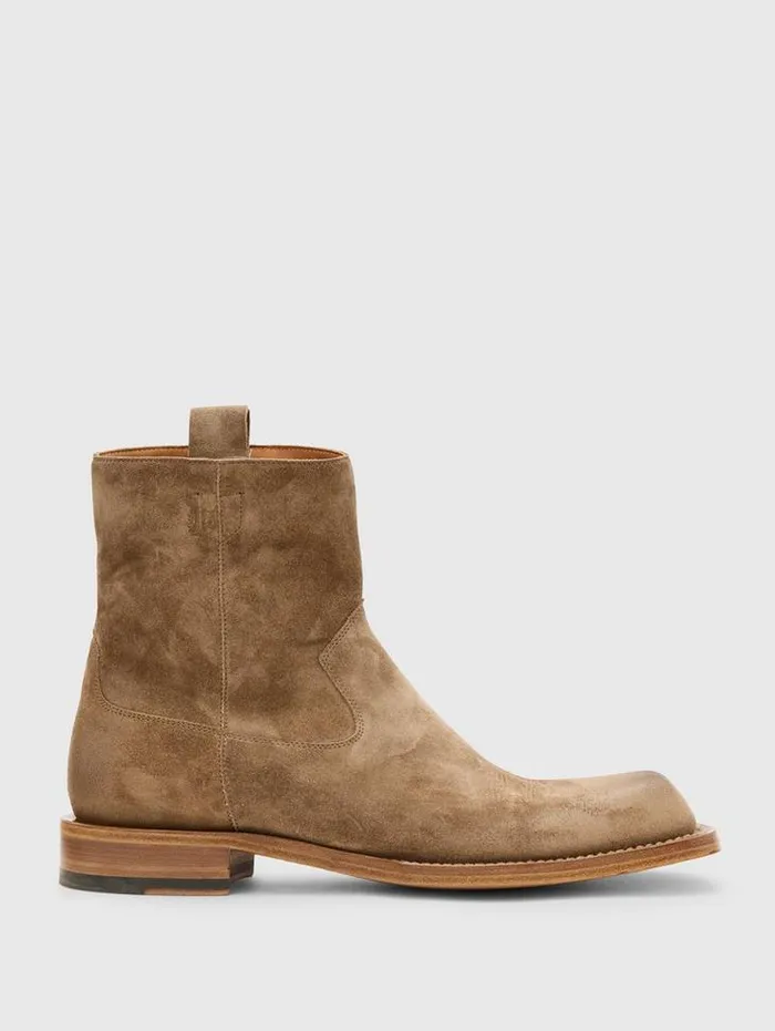 Leather Boots Men John Varvatos BROOME BOOT Rye