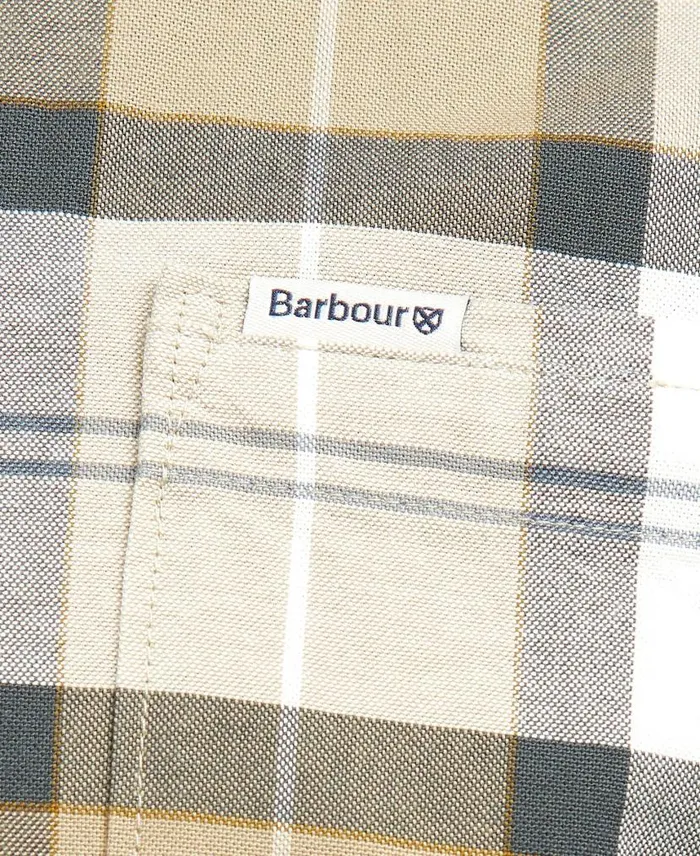 Lewis Tailored Shirt Berwick Blue Tartan Men Barbour Shirts