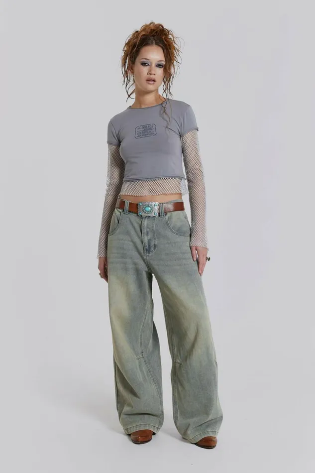 Light Wash Colossus Jeans Blue Women Jaded London Jeans Light Wash Colossus Jeans Blue Women Jaded London Jeans