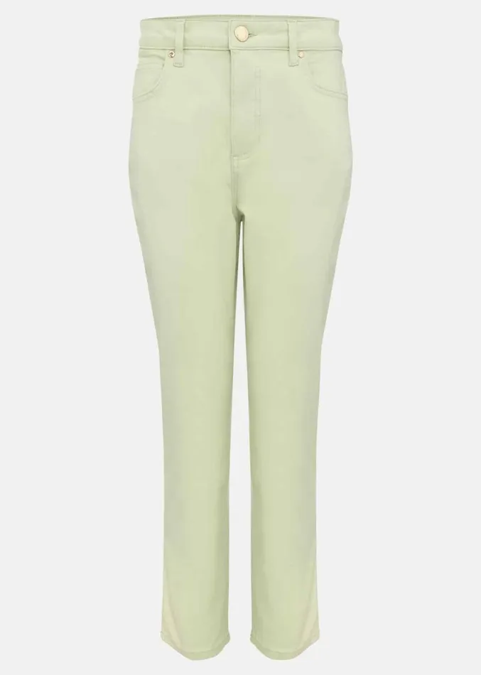 Lindsey Cropped Straight Leg Jeans Green Women Phase Eight Jeans