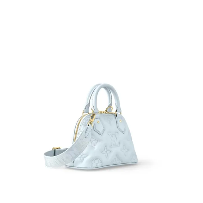 Louis Vuitton Alma Bag Louis Vuitton Bleu Glacier Blue M59822 Alma BB 8211 Louis Vuitton Handbag Store 8211 Women