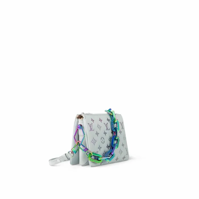 Louis Vuitton Coussin Bag Louis Vuitton M23617 LV SKI Coussin BB Gray 8211 Louis Vuitton Handbag Store 8211 Women