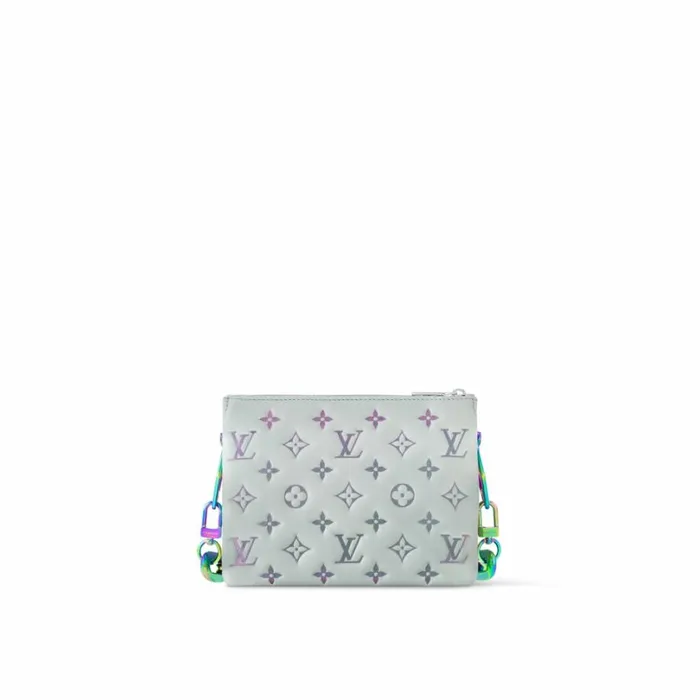 Louis Vuitton Coussin Bag Louis Vuitton M23617 LV SKI Coussin BB Gray 8211 Louis Vuitton Handbag Store 8211 Women