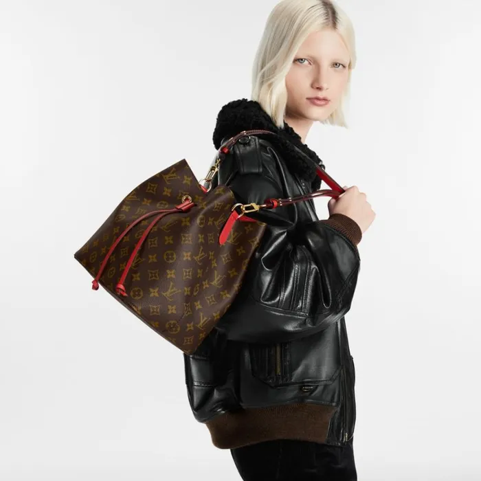 Louis Vuitton NeoNoe Bag Louis Vuitton Coquelicot Red Nono M44021 8211 Louis Vuitton Handbag Store 8211 Women