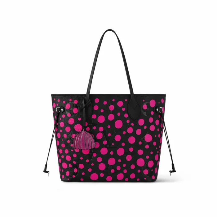 Louis Vuitton Neverfull Bag Louis Vuitton LV X YK Neverfull MM M46419 Noir Fuchsia 8211 Louis Vuitton Handbag Store 8211 Women Louis Vuitton Neverfull Bag Louis Vuitton LV X YK Neverfull MM M46419 Noir Fuchsia 8211 Louis Vuitton Handbag Store 8211 Women