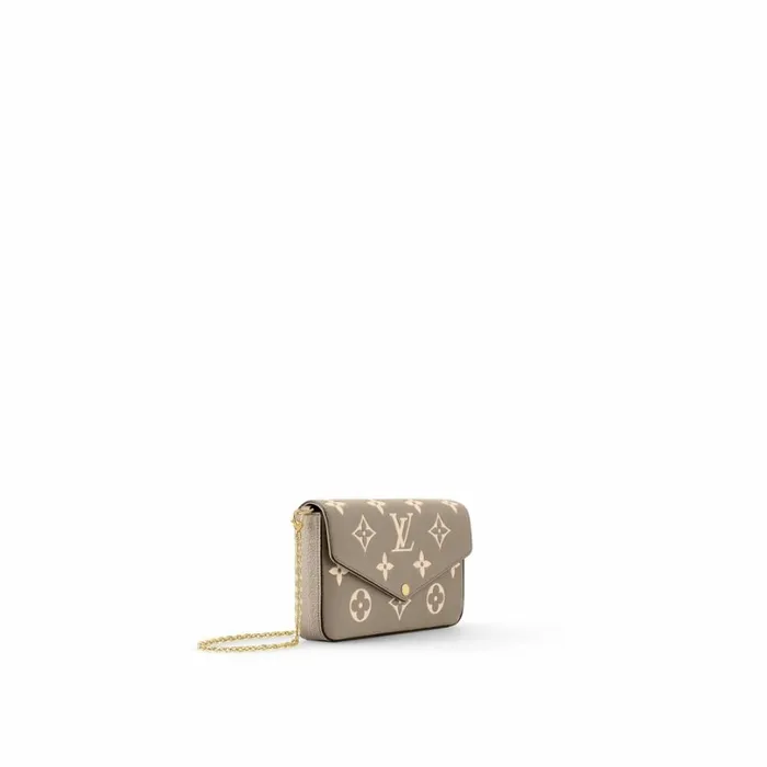 Louis Vuitton Shoulder and Totes Louis Vuitton M82610 Flicie Pochette Tourterelle Gray 8211 Louis Vuitton Handbag Store 8211 Women