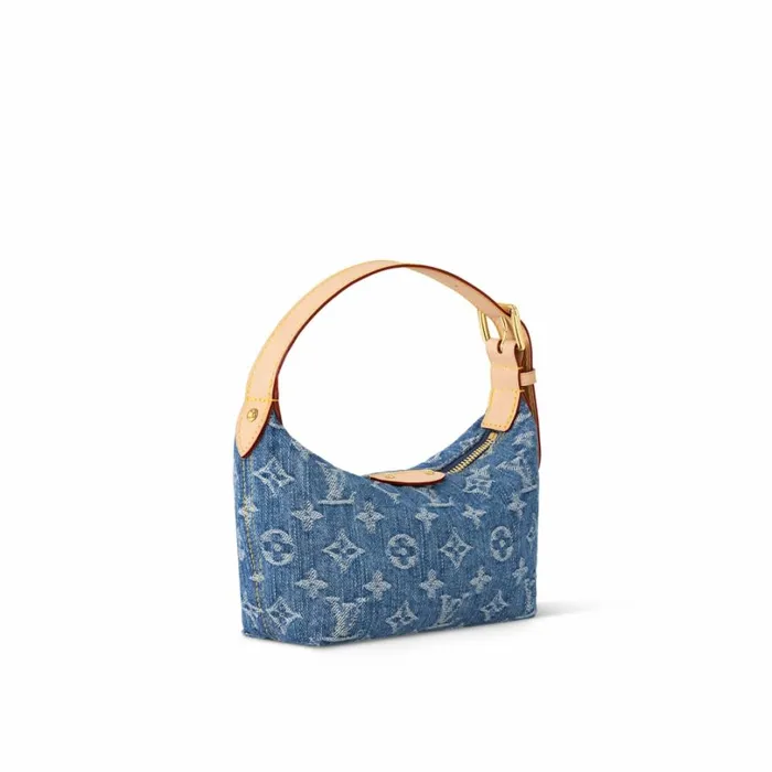 Louis Vuitton Shoulder and Totes Louis Vuitton M82949 Hills Pochette Denim Blue 8211 Louis Vuitton Handbag Store 8211 Women