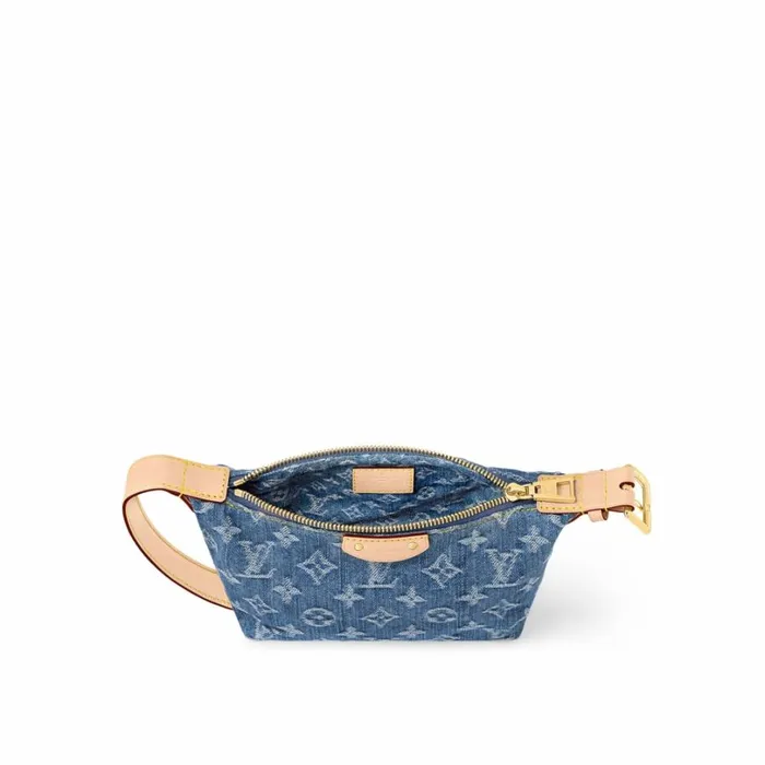 Louis Vuitton Shoulder and Totes Louis Vuitton M82949 Hills Pochette Denim Blue 8211 Louis Vuitton Handbag Store 8211 Women