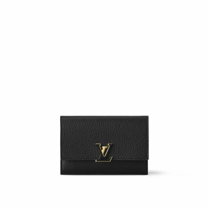 Louis Vuitton Wallets Louis Vuitton M62157 Capucines Compact Wallet Black Pink 8211 Louis Vuitton Handbag Store 8211 Women Louis Vuitton Wallets Louis Vuitton M62157 Capucines Compact Wallet Black Pink 8211 Louis Vuitton Handbag Store 8211 Women