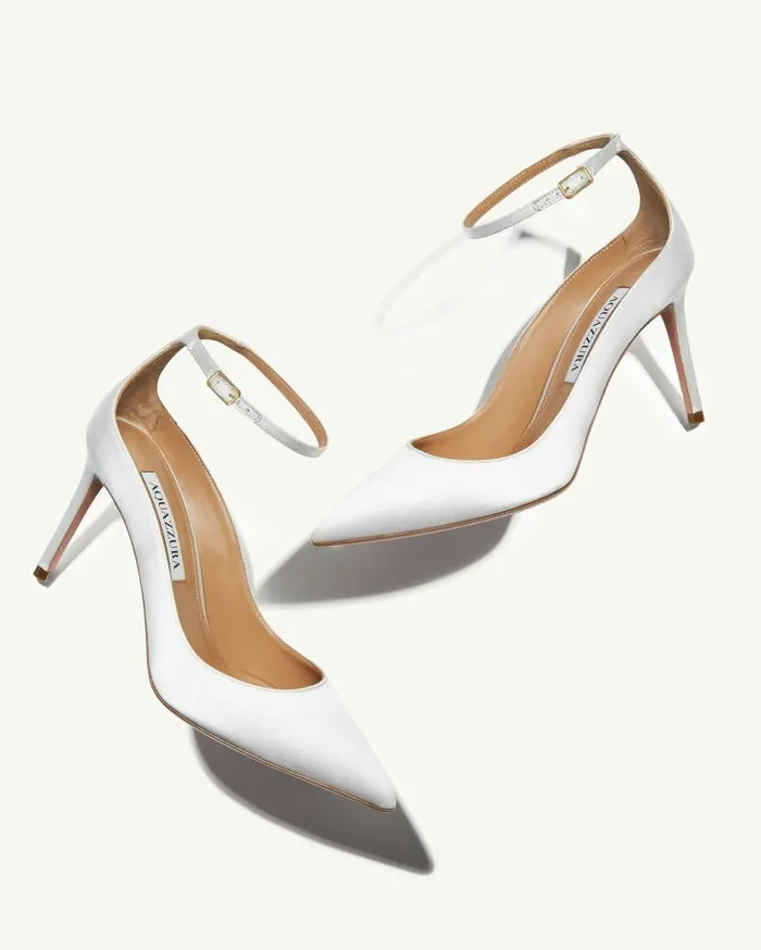 Love Affair Pump 85 White Women Aquazzura Bridal Love Affair Pump 85 White Women Aquazzura Bridal
