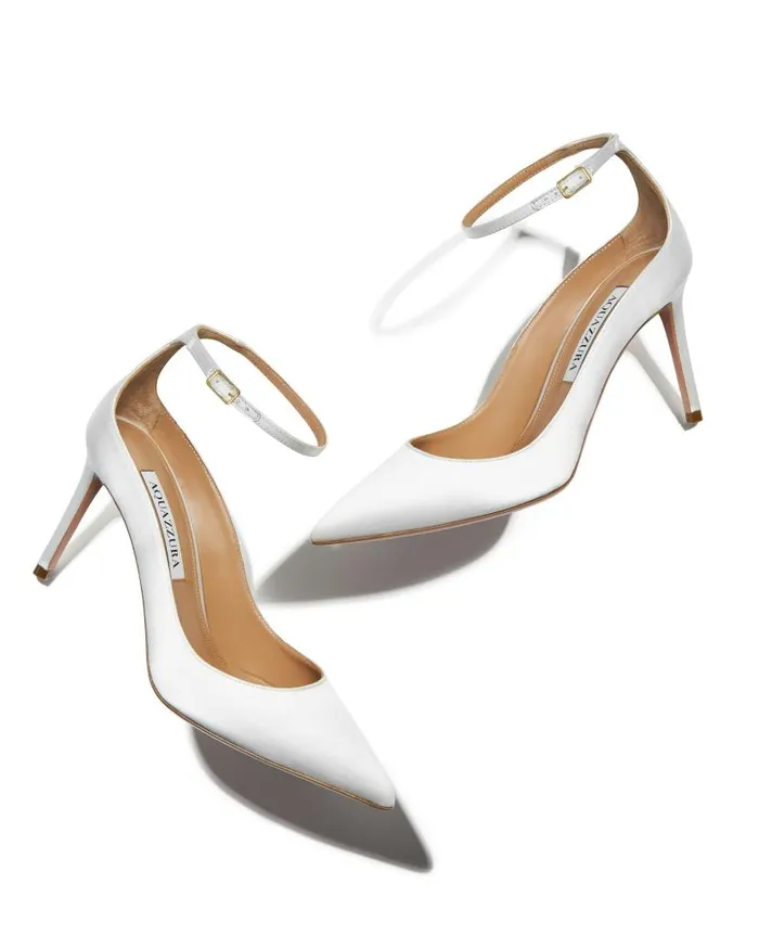 Love Affair Pump 85 White Women Aquazzura Bridal Love Affair Pump 85 White Women Aquazzura Bridal