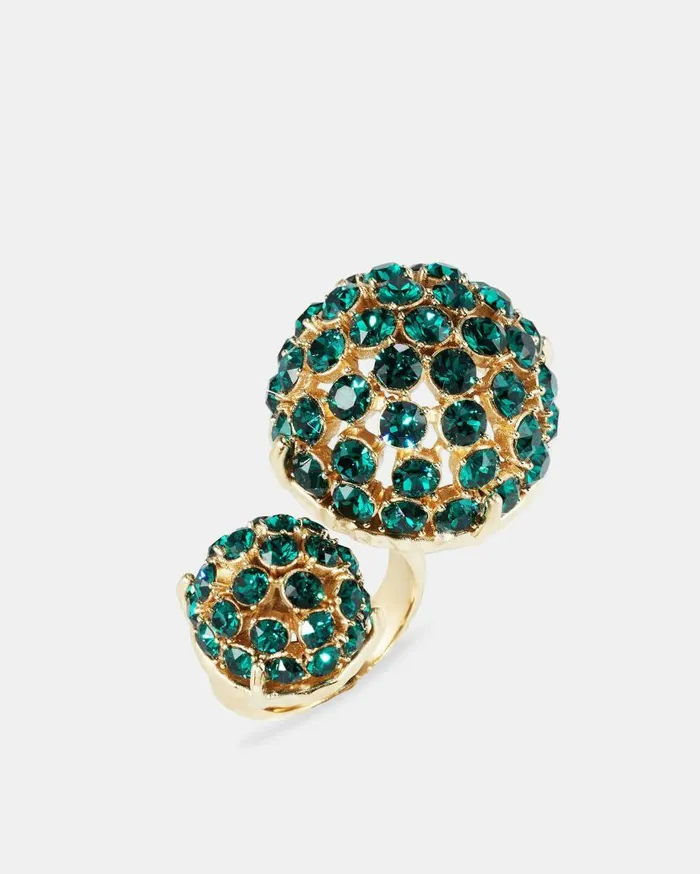 Love Bubbles Ring Green Women Aquazzura Jewelry
