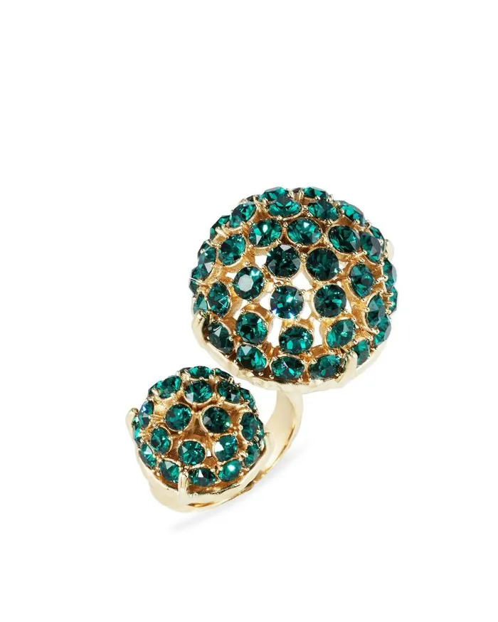 Love Bubbles Ring Green Women Aquazzura Jewelry Love Bubbles Ring Green Women Aquazzura Jewelry