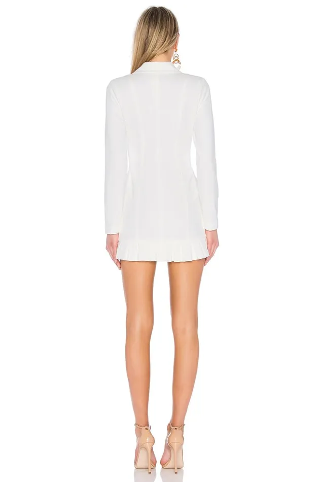 Lovers and Friends Dresses Women Future Waves Dress White Lovers and Friends Dresses Women Future Waves Dress White