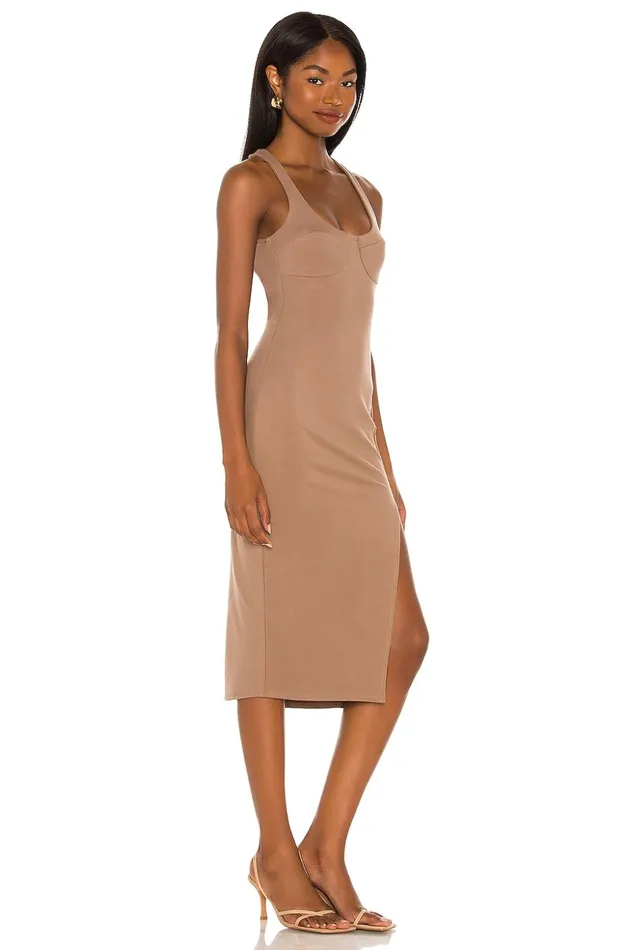 Lovers and Friends Dresses Women Logan Midi Dress Brown