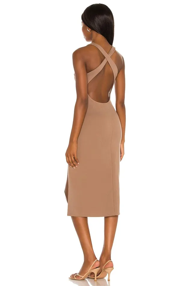 Lovers and Friends Dresses Women Logan Midi Dress Brown