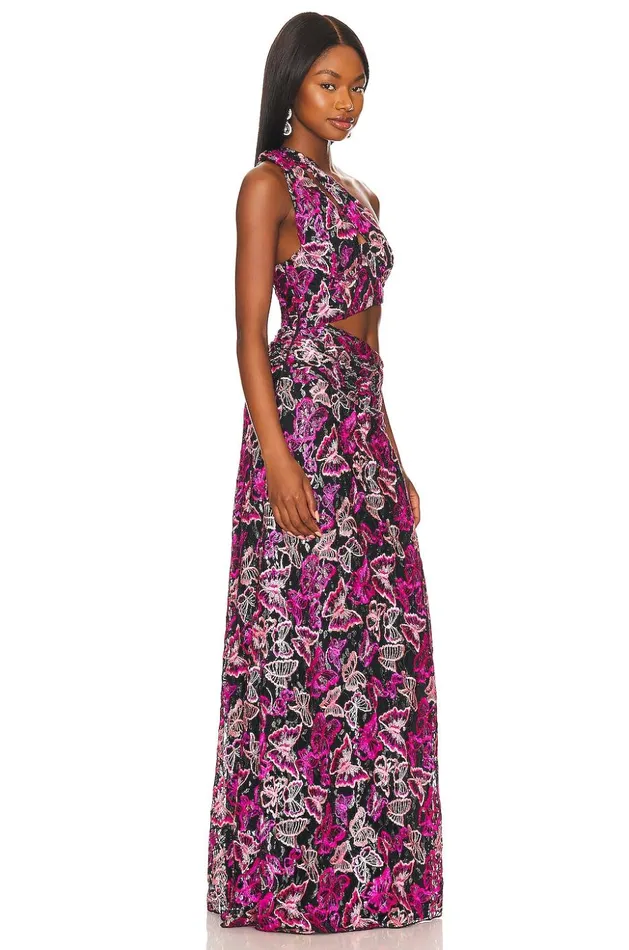 Lovers and Friends Dresses Women Lovers Friends Elysian Gown Mariposa Multi Lovers and Friends Dresses Women Lovers Friends Elysian Gown Mariposa Multi