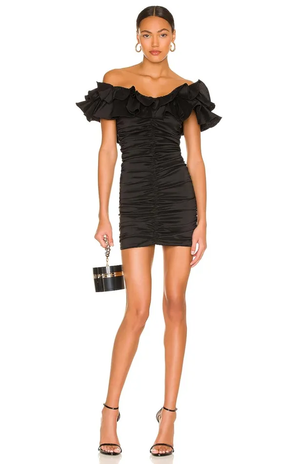 Lovers and Friends Dresses Women Nikolina Ruched Dress Black