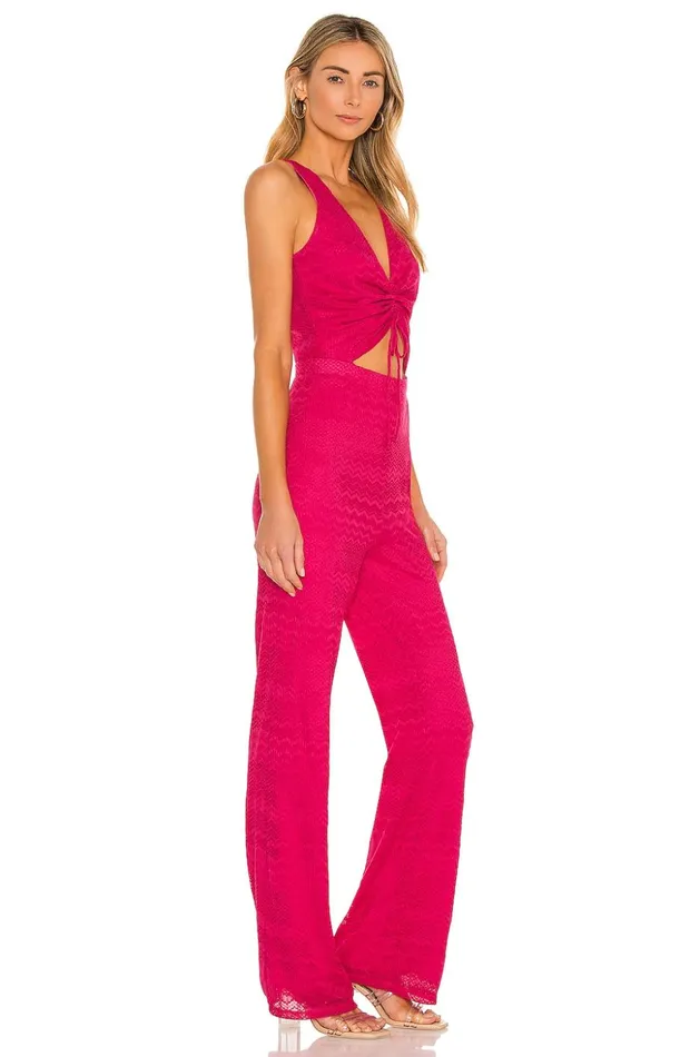 Lovers and Friends Jumpsuits Women Sharon Jumpsuit Passion Pink Lovers and Friends Jumpsuits Women Sharon Jumpsuit Passion Pink