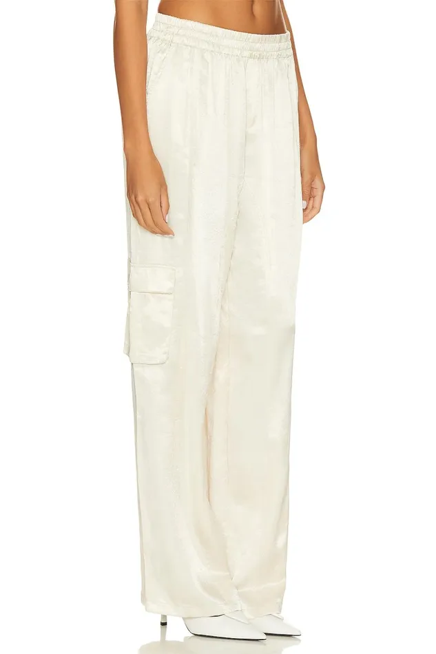 Lovers and Friends Pants Women Miranda Cargo Pant Cream