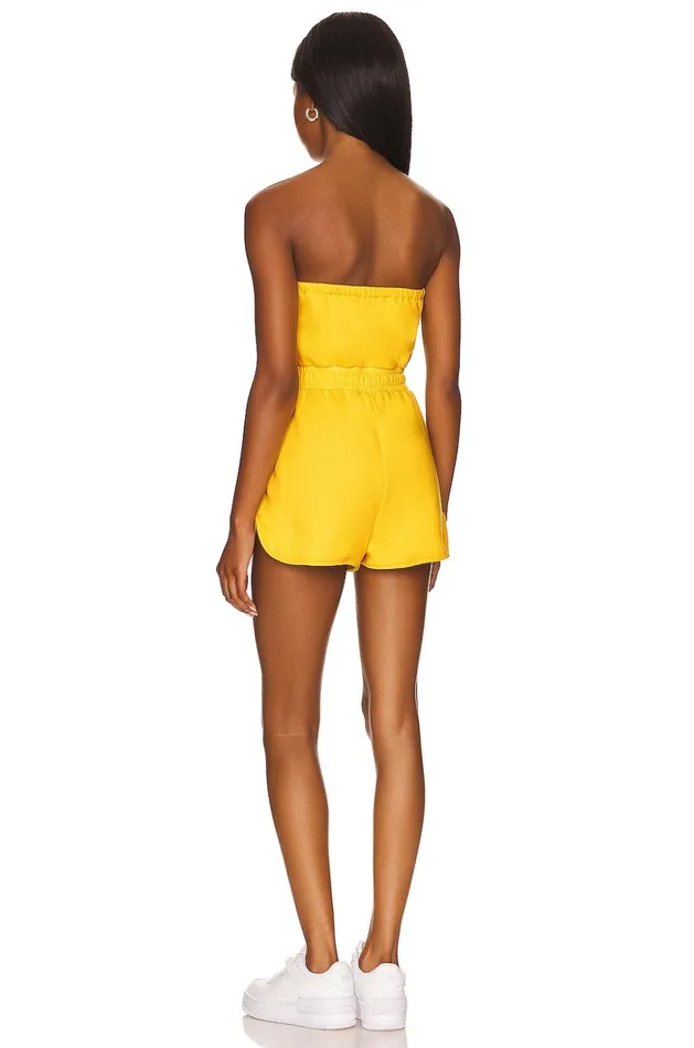 Lovers and Friends Rompers Women Emilia Romper Sun Yellow Lovers and Friends Rompers Women Emilia Romper Sun Yellow