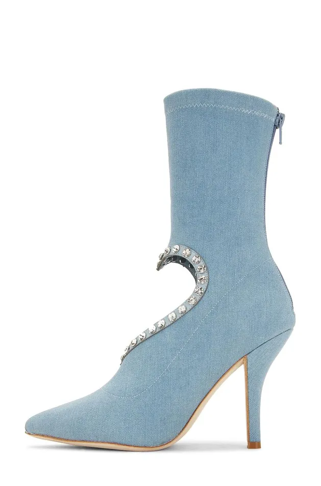 Lovers and Friends Shoes Women Liv Boot Denim Lovers and Friends Shoes Women Liv Boot Denim