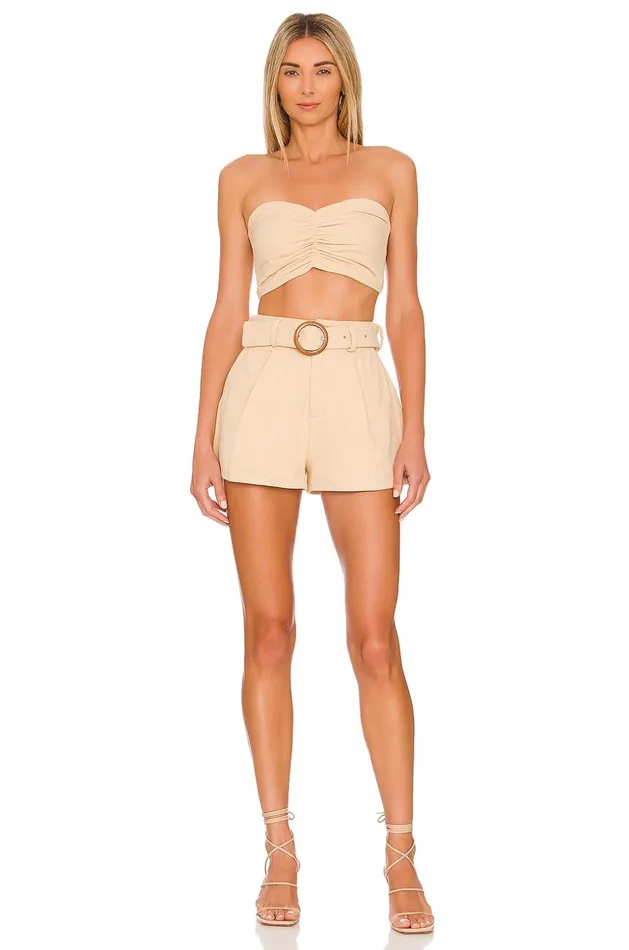 Lovers and Friends Shorts Women Margot Short Tan