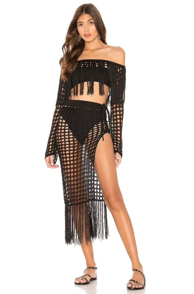 Lovers and Friends Skirts Women Stellar Skirt Black Lovers and Friends Skirts Women Stellar Skirt Black