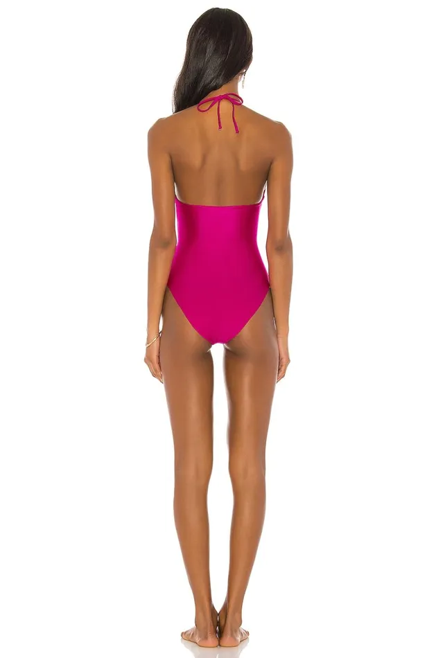 Lovers and Friends Swimsuits and CoverUps Women Aliah One Piece Hot Magenta Lovers and Friends Swimsuits and CoverUps Women Aliah One Piece Hot Magenta