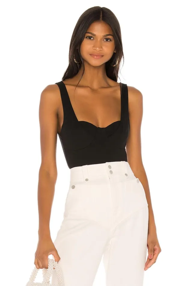 Lovers and Friends Tops Women Aiden Bodysuit Black