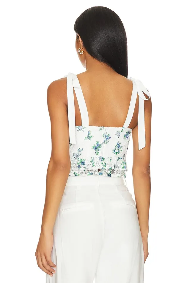 Lovers and Friends Tops Women Edina Top Bouquet Floral Multi Lovers and Friends Tops Women Edina Top Bouquet Floral Multi