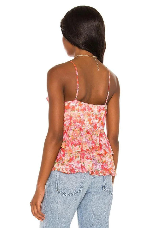 Lovers and Friends Tops Women Hazel Tank Top Cali Blooms Lovers and Friends Tops Women Hazel Tank Top Cali Blooms