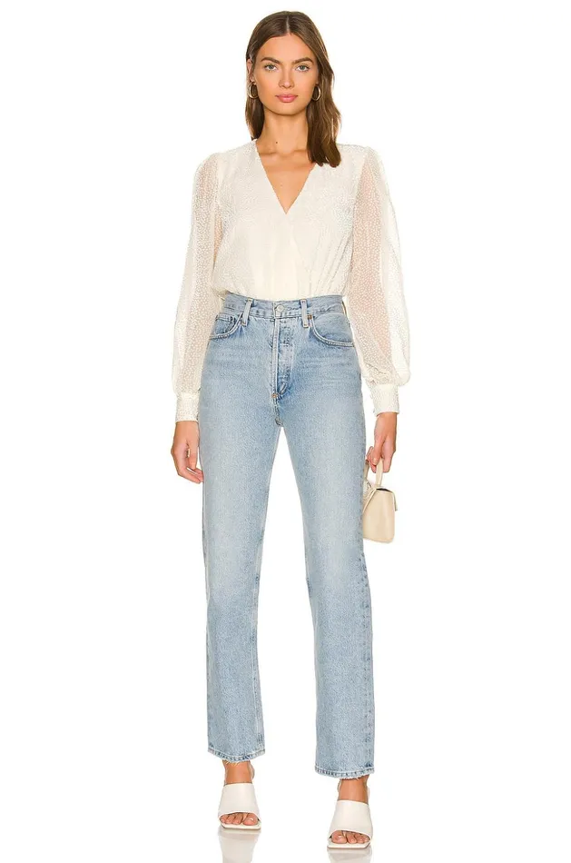 Lovers and Friends Tops Women Heidi Bodysuit White Lovers and Friends Tops Women Heidi Bodysuit White
