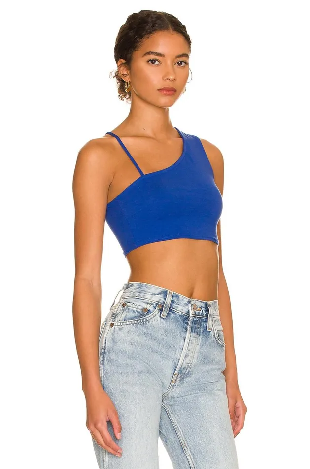 Lovers and Friends Tops Women Kai Crop Top Cobalt Blue Lovers and Friends Tops Women Kai Crop Top Cobalt Blue