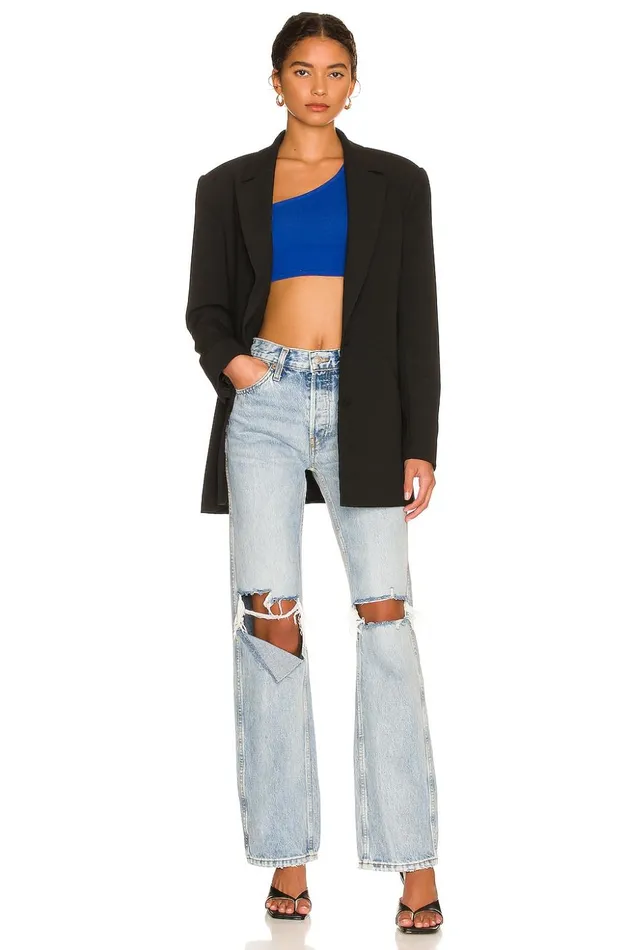 Lovers and Friends Tops Women Kai Crop Top Cobalt Blue Lovers and Friends Tops Women Kai Crop Top Cobalt Blue