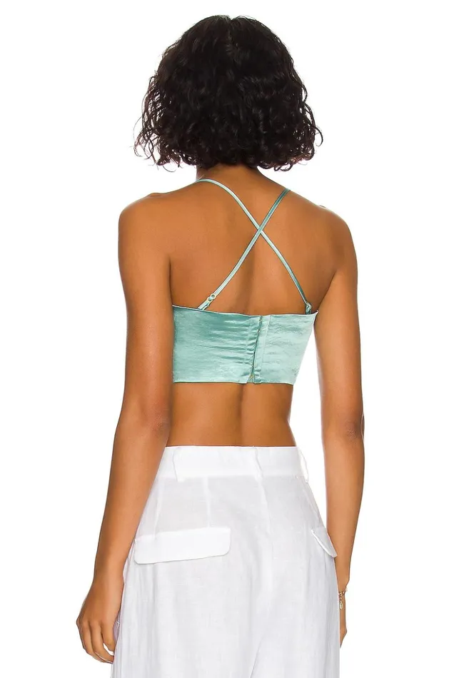 Lovers and Friends Tops Women Kayleigh Top Mermaid Green Lovers and Friends Tops Women Kayleigh Top Mermaid Green