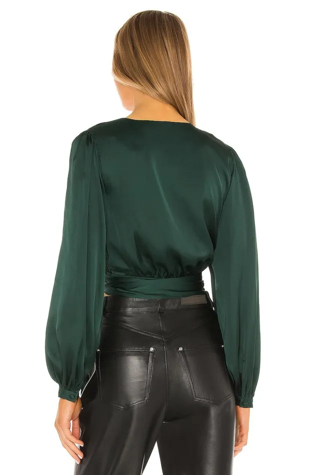 Lovers and Friends Tops Women Kelly Top Emerald Green Lovers and Friends Tops Women Kelly Top Emerald Green
