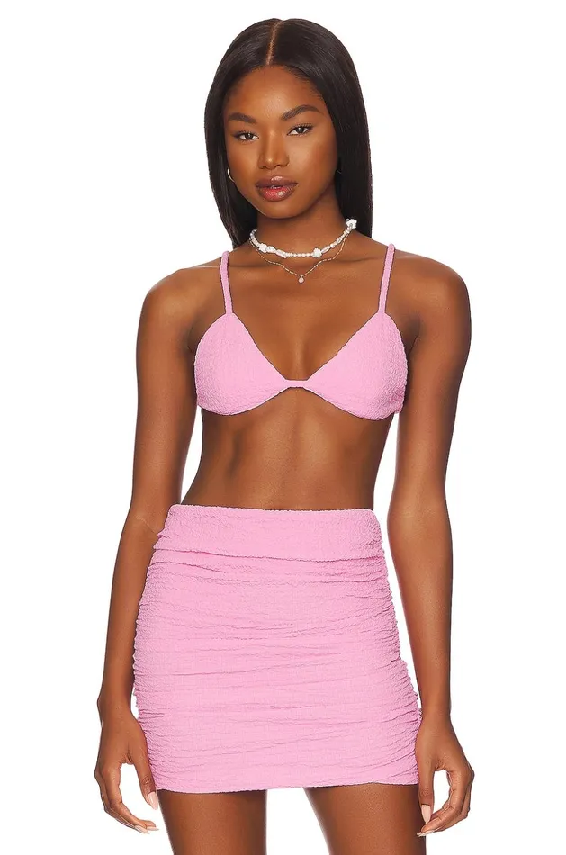 Lovers and Friends Tops Women Lavallette Bra Top Bubblegum Pink