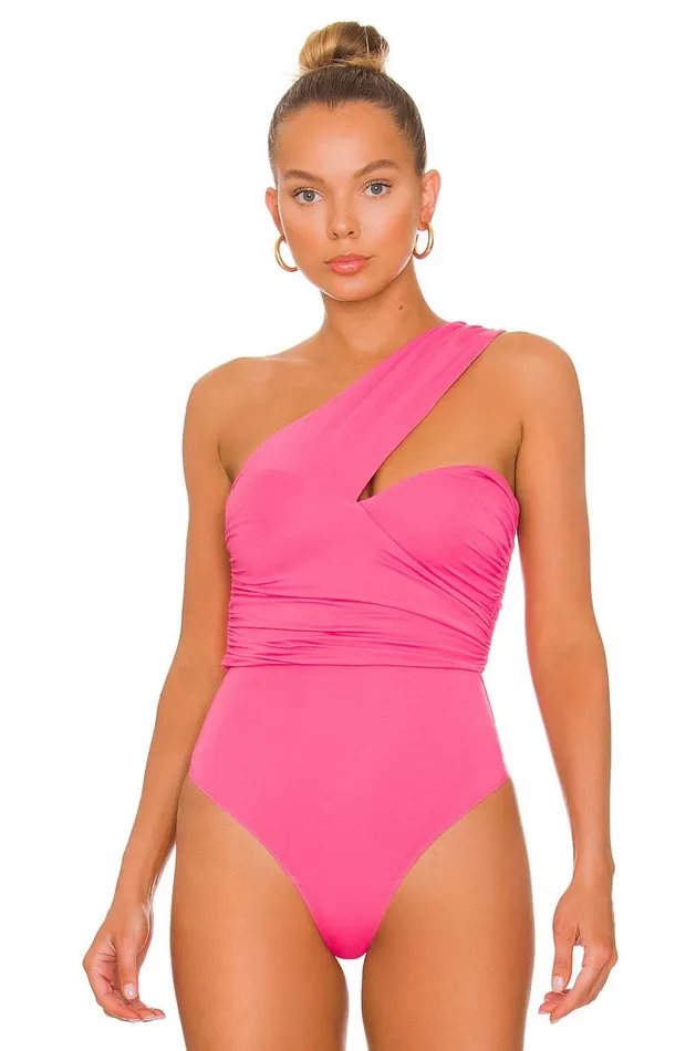 Lovers and Friends Tops Women Liv Bodysuit Hot Pink Lovers and Friends Tops Women Liv Bodysuit Hot Pink