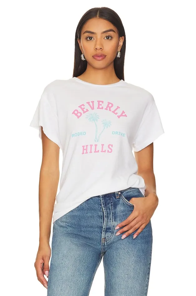 Lovers and Friends Tops Women Rodeo Tee White