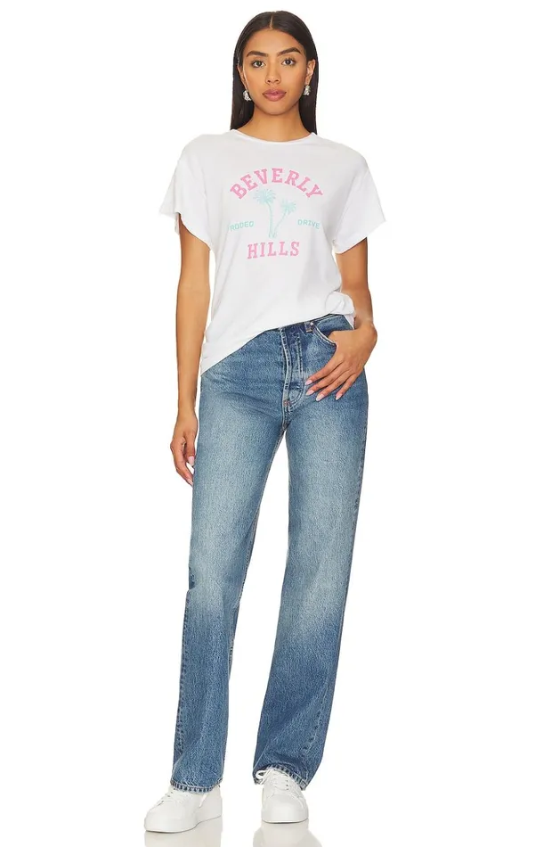 Lovers and Friends Tops Women Rodeo Tee White Lovers and Friends Tops Women Rodeo Tee White