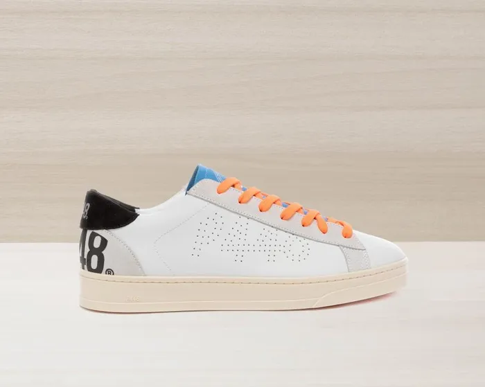 Low Tops Men P448 Jack WhiteNeon Orange
