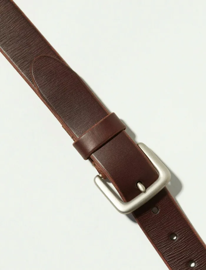 Lucky Brand Belts Men Santa Fe Leather Belt Medium Brown