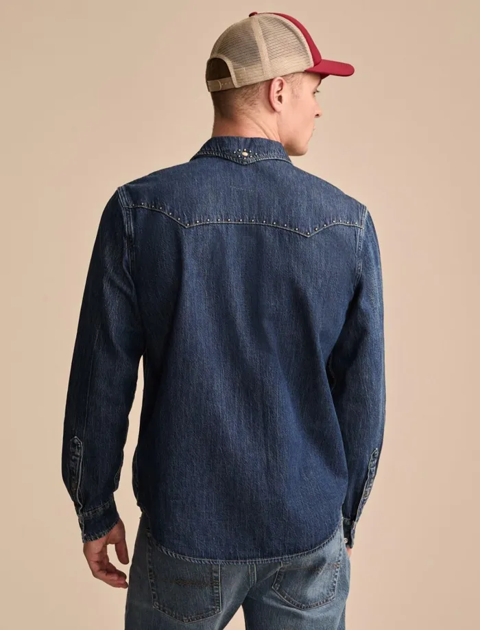 Lucky Brand ButtonDowns Men Gold Rush Saloon Long Sleeve Shirt Rodeo