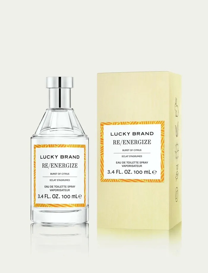 Lucky Brand Fragrance Women ReEnergize 100 Ml 34 Fl Oz Edt Spray Multi