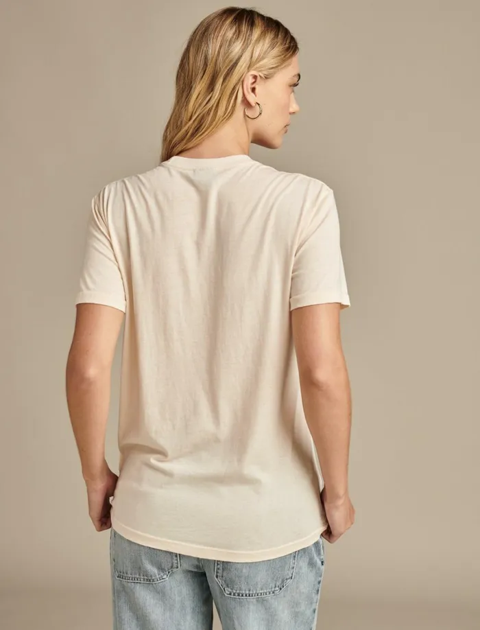 Lucky Brand Graphic Tees Women Celtics Graphic Tee 280 Cream