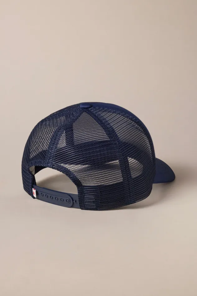 Lucky Brand Hats Men Lucky Print Trucker Hat Navy