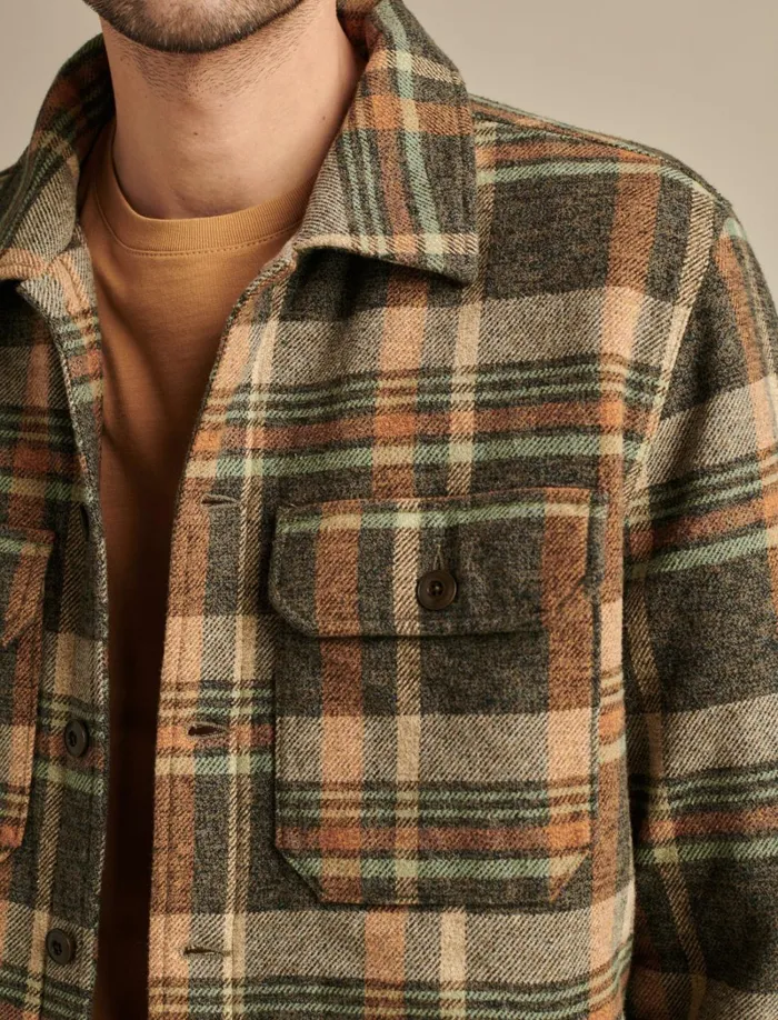 Lucky Brand Jackets and Outerwear Men Plaid Shirt Jacket Plaid Multi